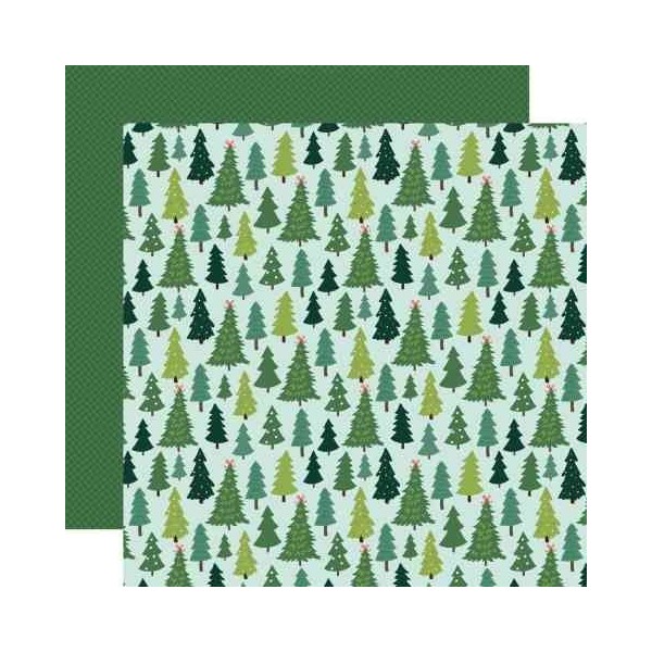 Santa's Village - Carta 12x12" Winter Wonderland