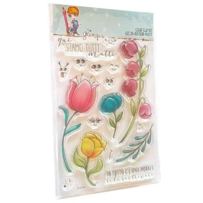 Presto che è tardi - Timbro Fiori matti