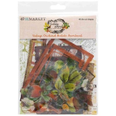 Vintage Orchad - Die cuts acetato