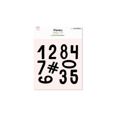 Timbro Numeros Mix L