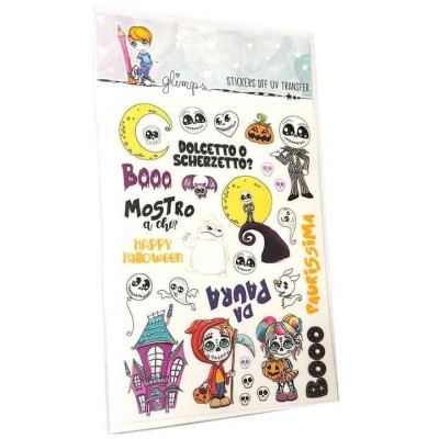 Stickers DTF UV - Halloween