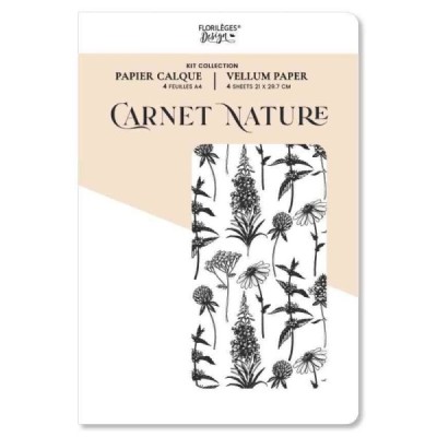 Carnet Nature - Kit Vellum A4