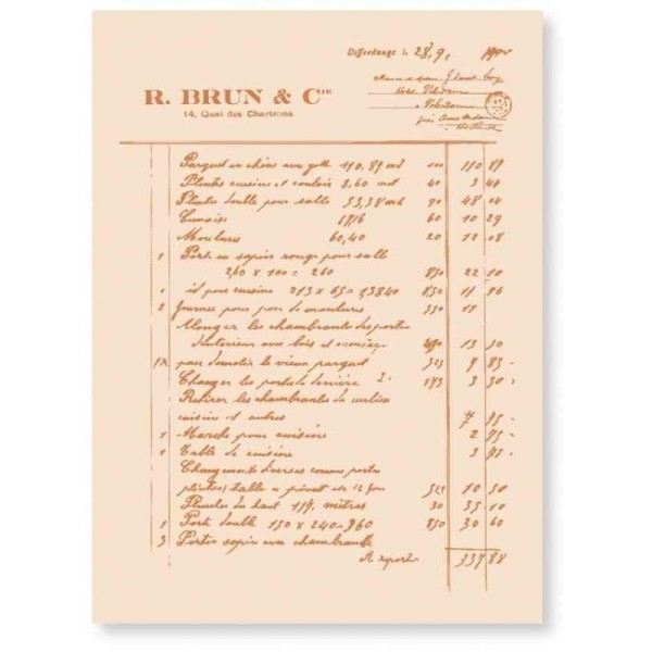 Carnet Nature - Embossing Folder NOTE