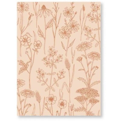 Carnet Nature - Embossing Folder FLEURS DE CHAMP