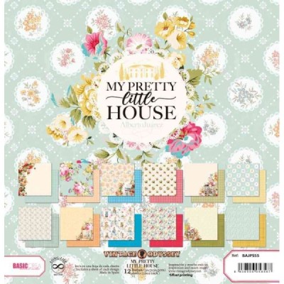 My Pretty Little House - Pad 12x12"