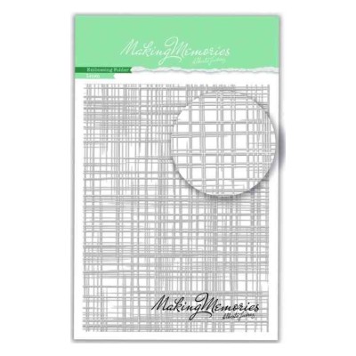 My Pretty Little House - Embossing Folder Linen