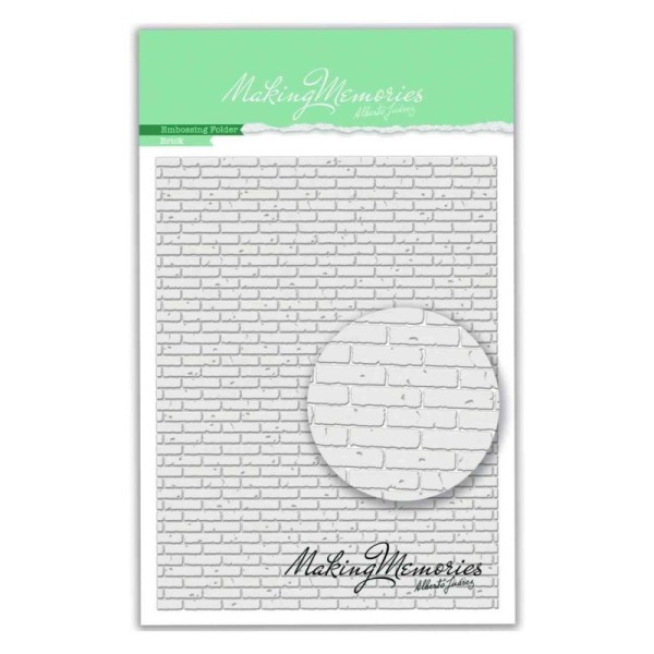My Pretty Little House - Embossing Folder Brick