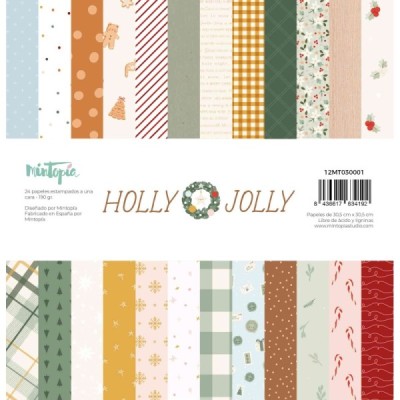 Holly Jolly - Pad 12x12"