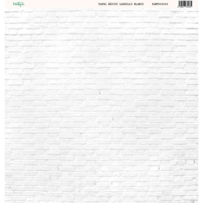 Cartoncino Basico -  Ladrillo blanco