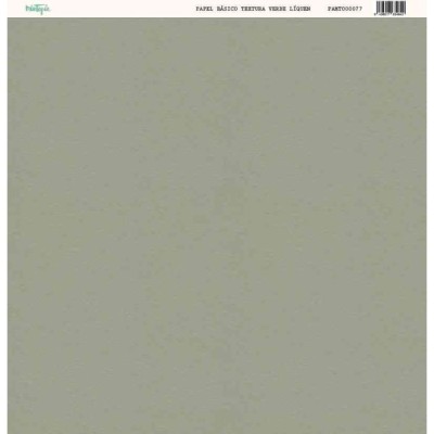 Cartoncino Basico -  Textura Verde Líquen