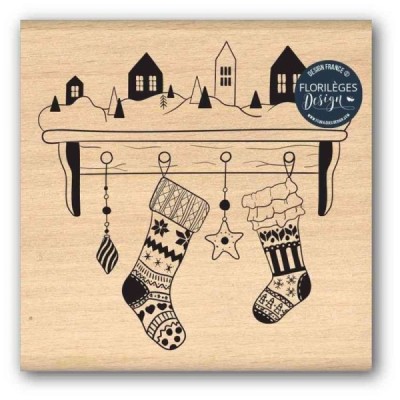 Cannelle & Chocolat - Timbro in legno ETAGERE ENNEIGEE