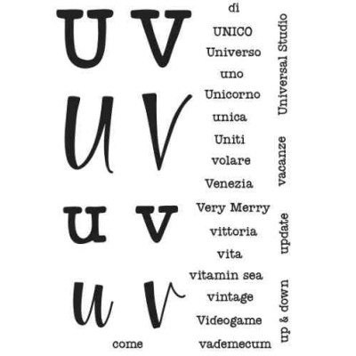 Timbri da collezione 2024 - UV
