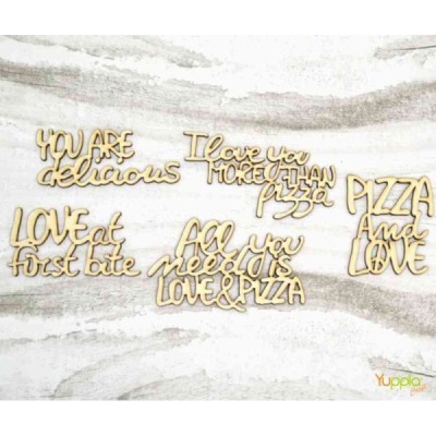 Pizza e amore - Frasi "Pizza and love"