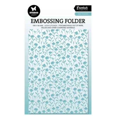 Embossing Folder –  Wild Flowers