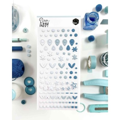Puffy stickers – TURQUESA