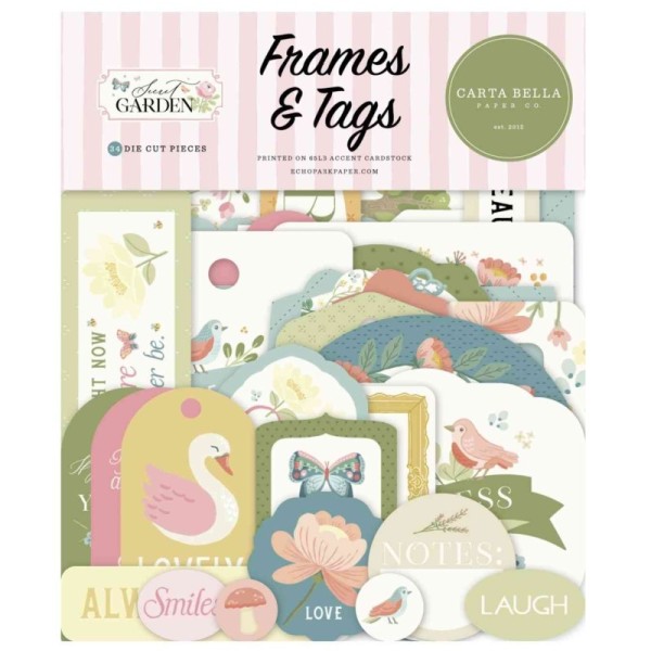 Secret Garden - Frames & Tags