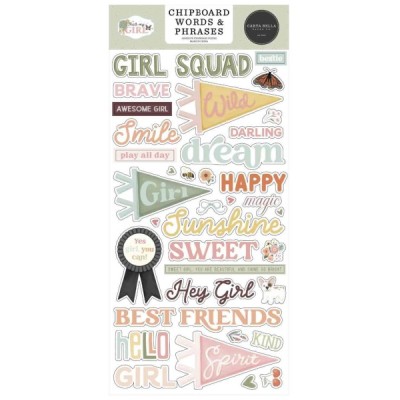 That's My Girl - Chipboard Words & Phrases