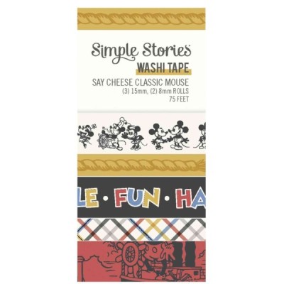 Say Cheese Classic Mouse – Washi Tape