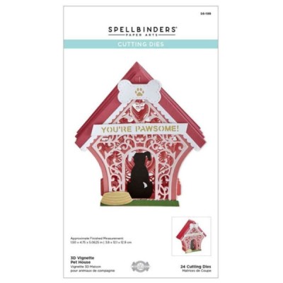 Fustella -3D Vignette Pet  House