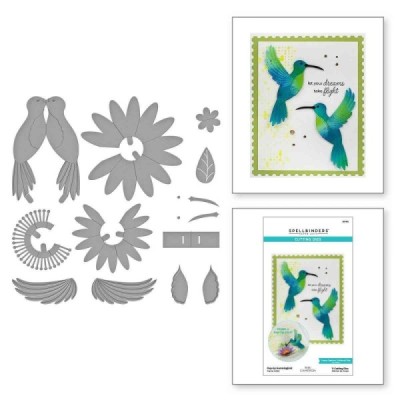 Fustella - Pop-up Hummingbird