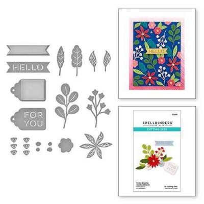 Fustella - Petite Blooms and Sentiments