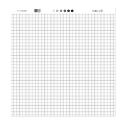Carta 12x12 - Cuadrícula 1 - grigio scuro