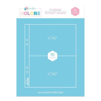 Page Protectors 6"x8" 2 tasche