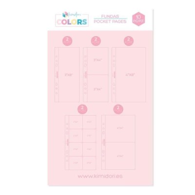 Page Protectors pacco misto 3"x8" y 4,25"x8"