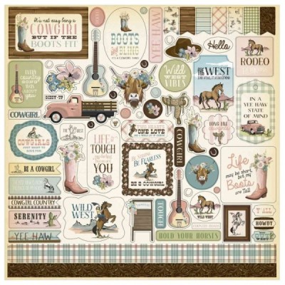 Cowgirl - Element Stickers