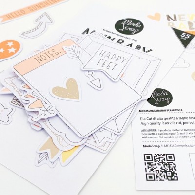 New Baby Girl - DieCut