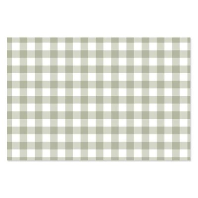 Tela per rilegatura 35x50 cm - Vichy verde