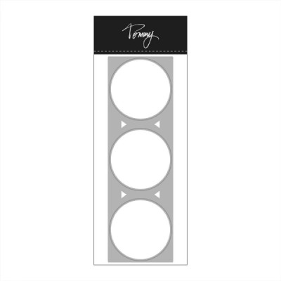 Fustella - 6 cm Circle Labels