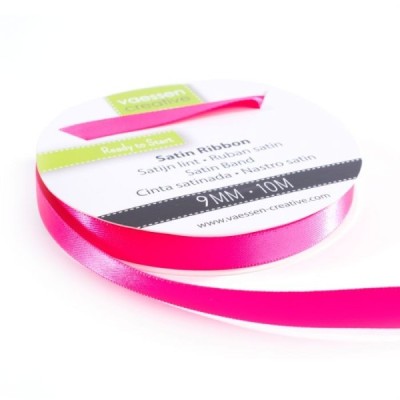 Nastro di raso 9mm Rosa