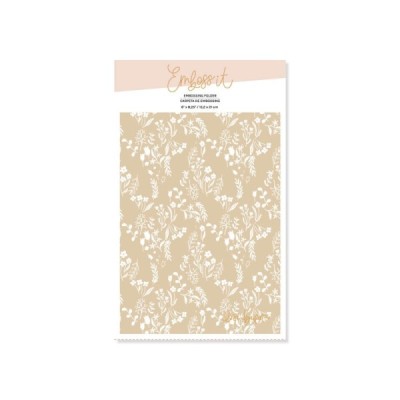 Embossing Folder -  FLORES VINTAGE
