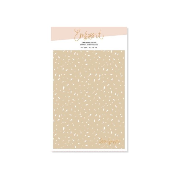 Embossing Folder -  PETALOS