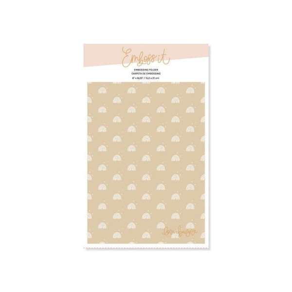 Embossing Folder -  ARCOIRIS