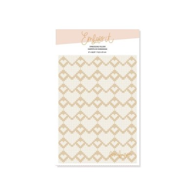 Embossing Folder -  CORAZON PUNTO