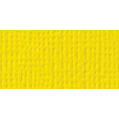 Lemon - Cardstock Texured 12x12"