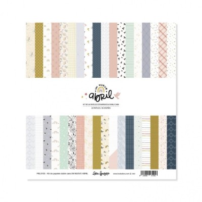 Un nuevo Abril - Kit 12x12" Bifacciali