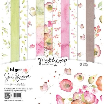 Paper Pack - Let Your Soul Bloom 12"x12"