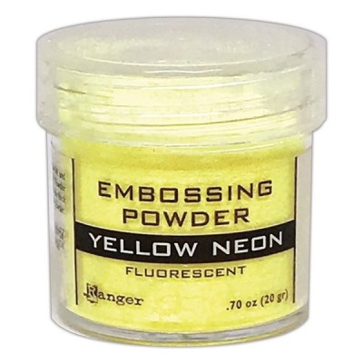 Embossing Powder Yellow Neon