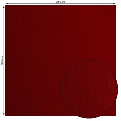 Florence 12"x12" Texture Ruby
