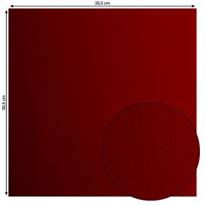 Florence 12"x12" Smooth Ruby 